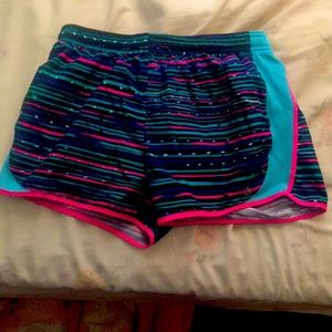 Shorts blue pink black